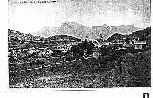 Ville de MEGEVE Carte postale ancienne