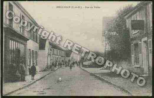 Ville de MEILLERAY Carte postale ancienne