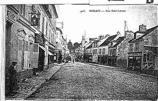 Ville de MELUN Carte postale ancienne