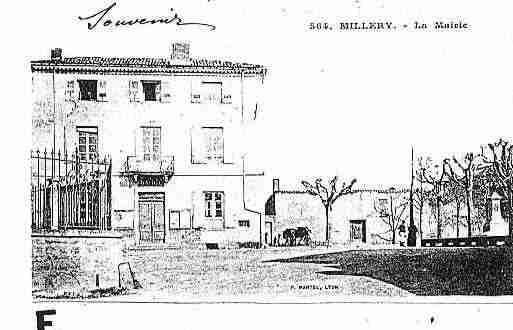 Ville de MILLERY Carte postale ancienne