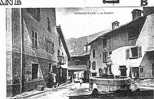 Ville de MODANE Carte postale ancienne