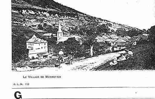 Ville de MONNETIERMORNEX Carte postale ancienne