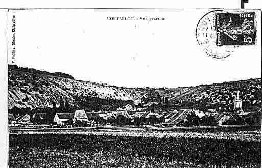 Ville de MONTARLOT Carte postale ancienne