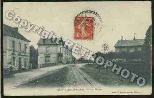 Ville de MONTBIZOT Carte postale ancienne