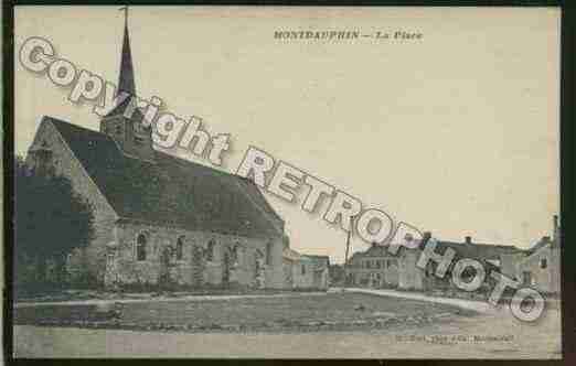 Ville de MONTDAUPHIN Carte postale ancienne