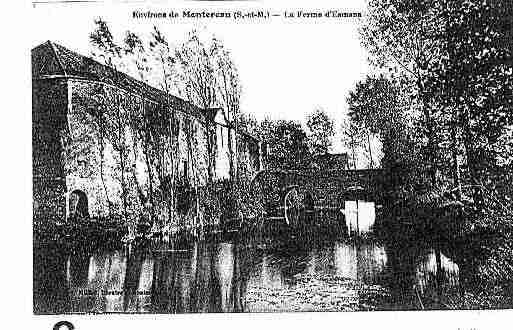 Ville de MONTEREAUFAUTYONNE Carte postale ancienne