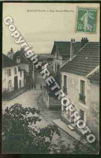 Ville de MONTEVRAIN Carte postale ancienne