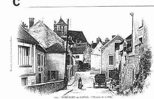 Ville de MONTIGNYSURLOING Carte postale ancienne