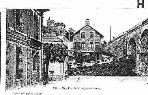 Ville de MONTIGNYSURLOING Carte postale ancienne