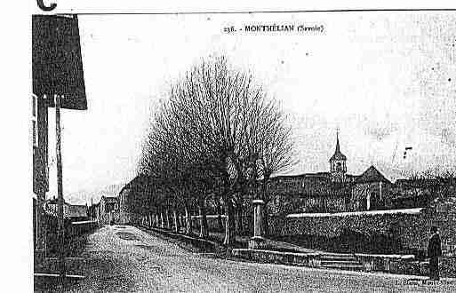 Ville de MONTMELIAN Carte postale ancienne