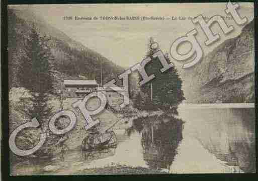 Ville de MONTRIOND Carte postale ancienne