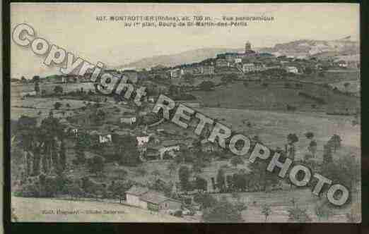 Ville de MONTROTTIER Carte postale ancienne