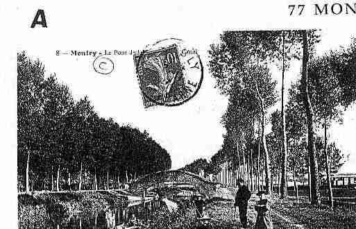 Ville de MONTRY Carte postale ancienne