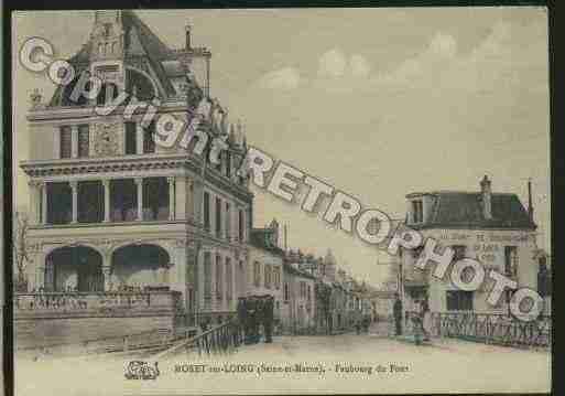 Ville de MORETSURLOING Carte postale ancienne