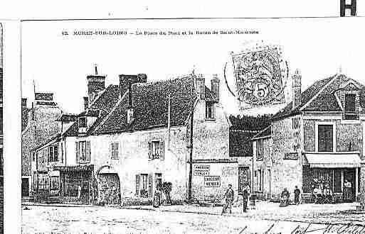 Ville de MORETSURLOING Carte postale ancienne