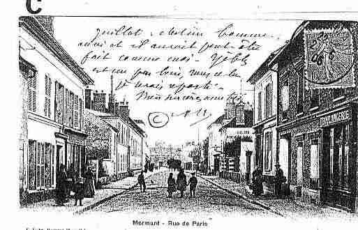 Ville de MORMANT Carte postale ancienne