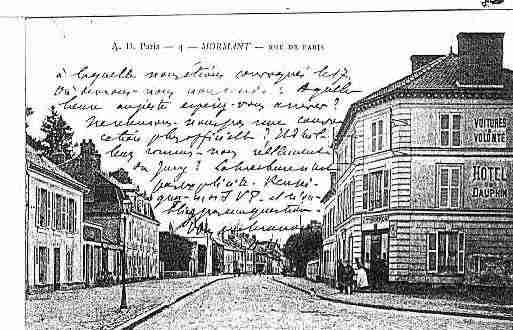 Ville de MORMANT Carte postale ancienne