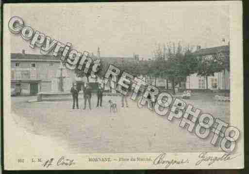 Ville de MORNANT Carte postale ancienne