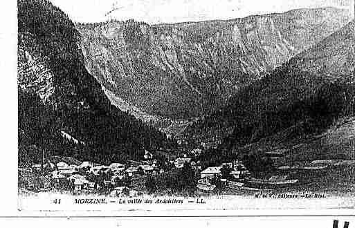 Ville de MORZINE Carte postale ancienne