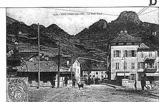 Ville de MOUTIERSTARENTAISE Carte postale ancienne