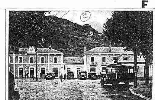 Ville de MOUTIERSTARENTAISE Carte postale ancienne