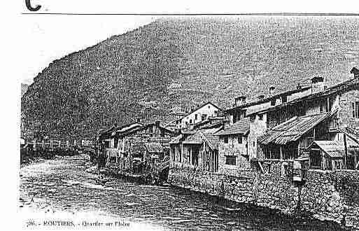 Ville de MOUTIERSTARENTAISE Carte postale ancienne