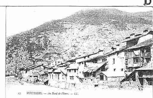 Ville de MOUTIERSTARENTAISE Carte postale ancienne