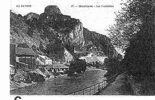 Ville de MOUTIERSTARENTAISE Carte postale ancienne