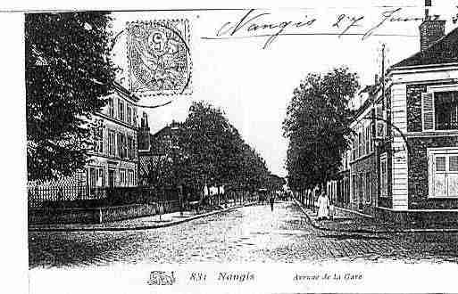 Ville de NANGIS Carte postale ancienne