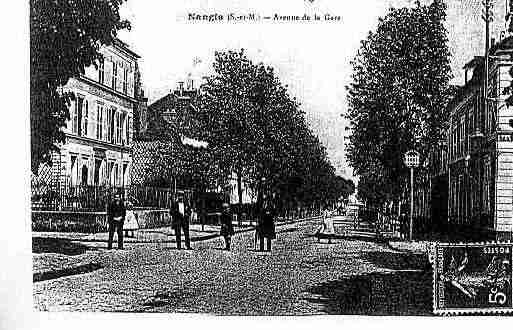 Ville de NANGIS Carte postale ancienne