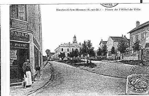 Ville de NANTEUILLESMEAUX Carte postale ancienne