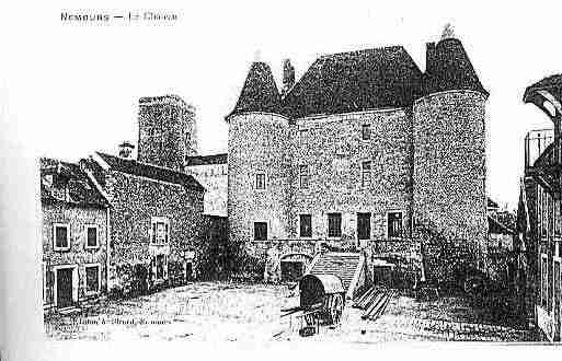 Ville de NEMOURS Carte postale ancienne