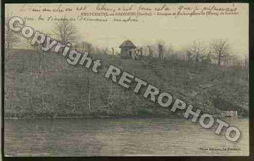 Ville de NEUFCHATELENSAOSNOIS Carte postale ancienne