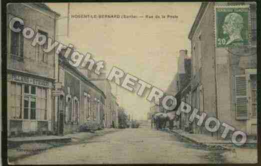 Ville de NOGENTLEBERNARD Carte postale ancienne