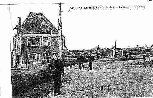 Ville de NOGENTLEBERNARD Carte postale ancienne