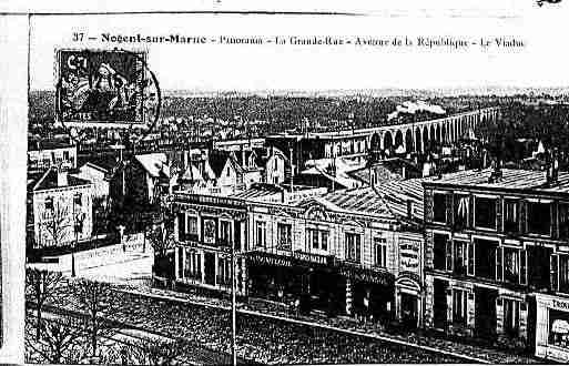 Ville de NOGENTSURMARNE Carte postale ancienne