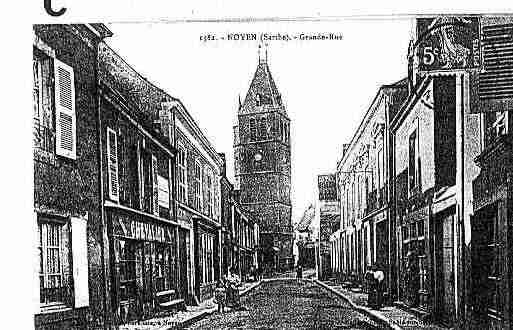 Ville de NOYENSURSARTHE Carte postale ancienne