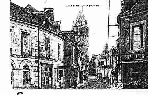 Ville de NOYENSURSARTHE Carte postale ancienne