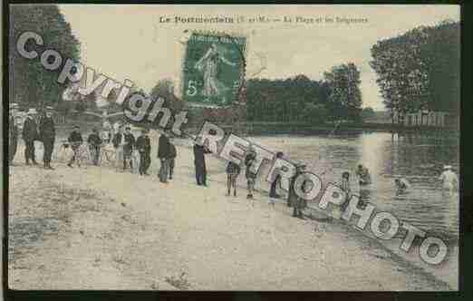 Ville de NOYENSURSEINE Carte postale ancienne