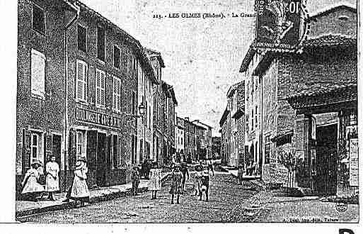 Ville de OLMES(LES) Carte postale ancienne