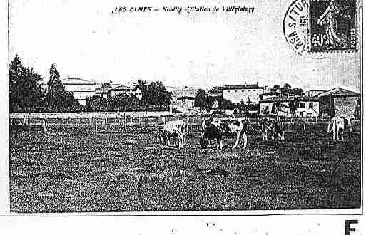 Ville de OLMES(LES) Carte postale ancienne