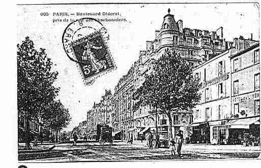 Ville de PARIS12 Carte postale ancienne