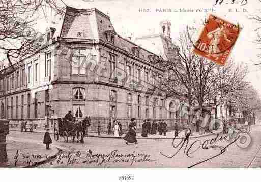 Ville de PARIS16 Carte postale ancienne