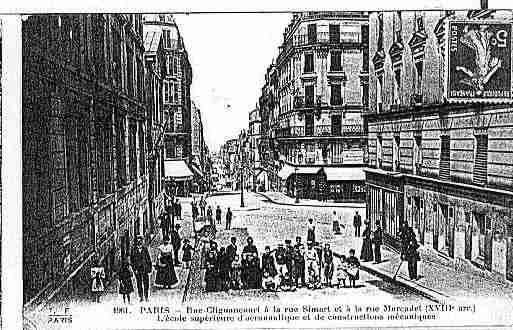 Ville de PARIS18 Carte postale ancienne