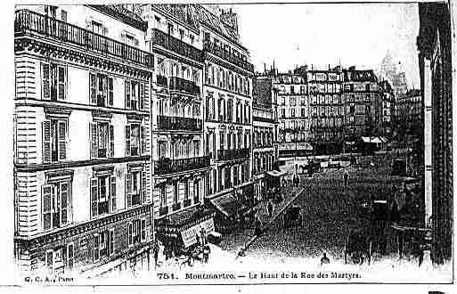 Ville de PARIS18 Carte postale ancienne