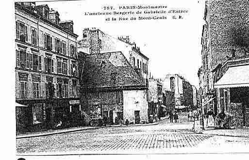 Ville de PARIS18 Carte postale ancienne