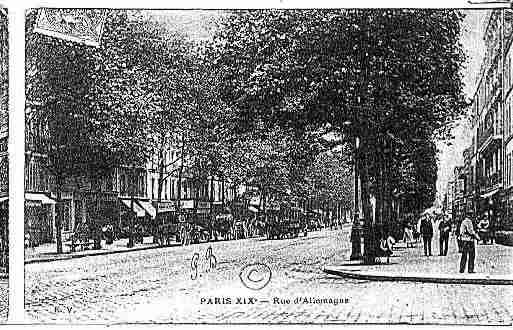 Ville de PARIS19 Carte postale ancienne