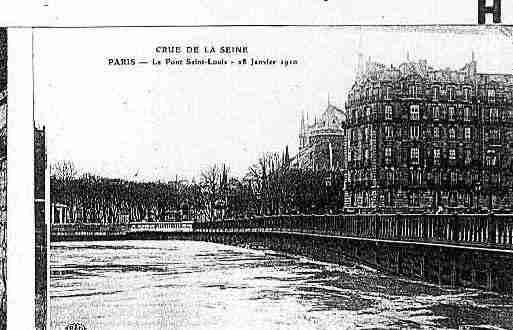 Ville de PARIS4 Carte postale ancienne