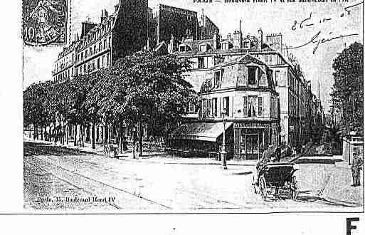 Ville de PARIS4 Carte postale ancienne