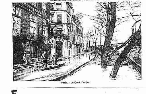 Ville de PARIS4 Carte postale ancienne